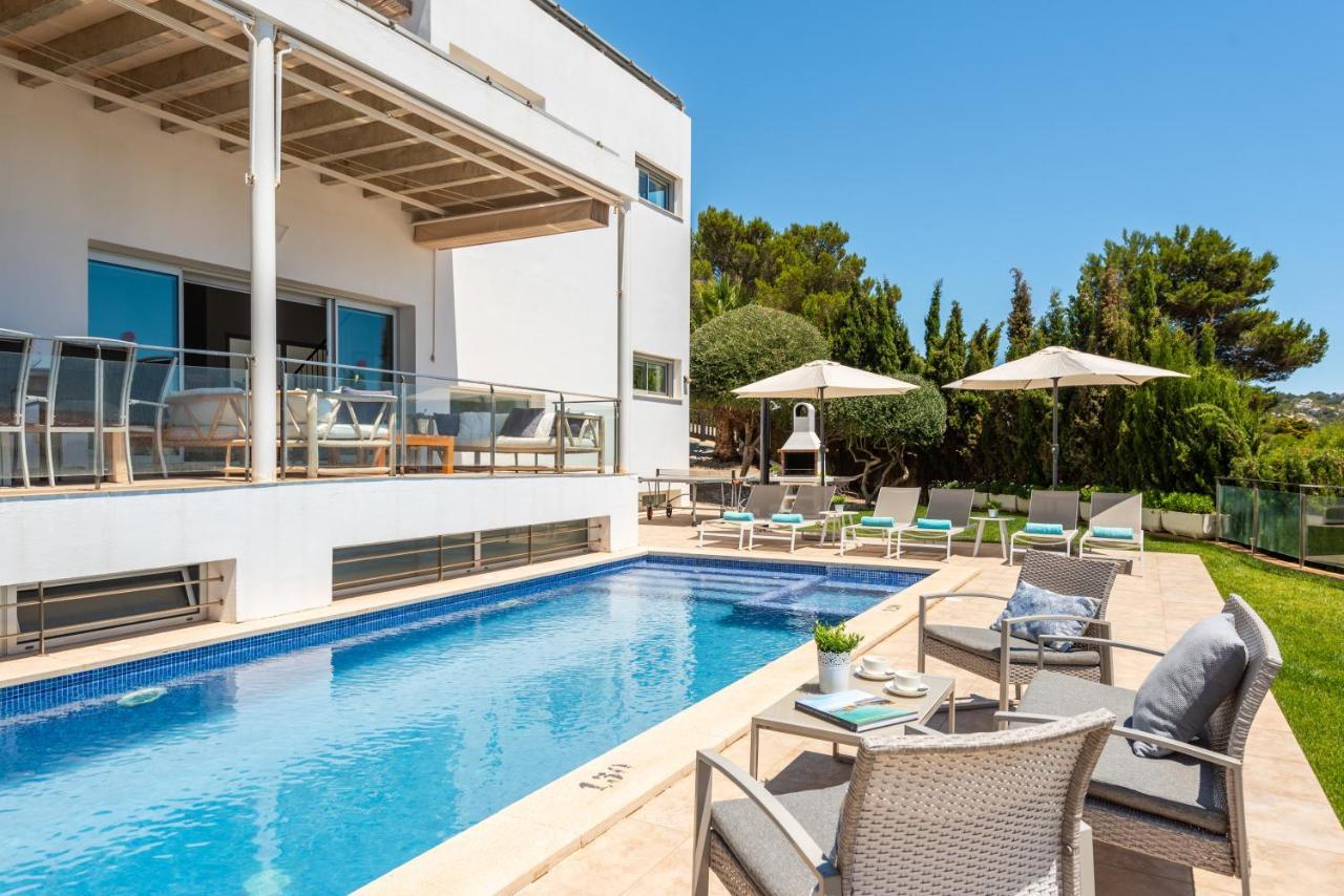 Villa Orquidea Son Bou Bagian luar foto