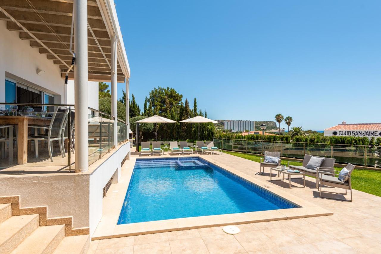 Villa Orquidea Son Bou Bagian luar foto