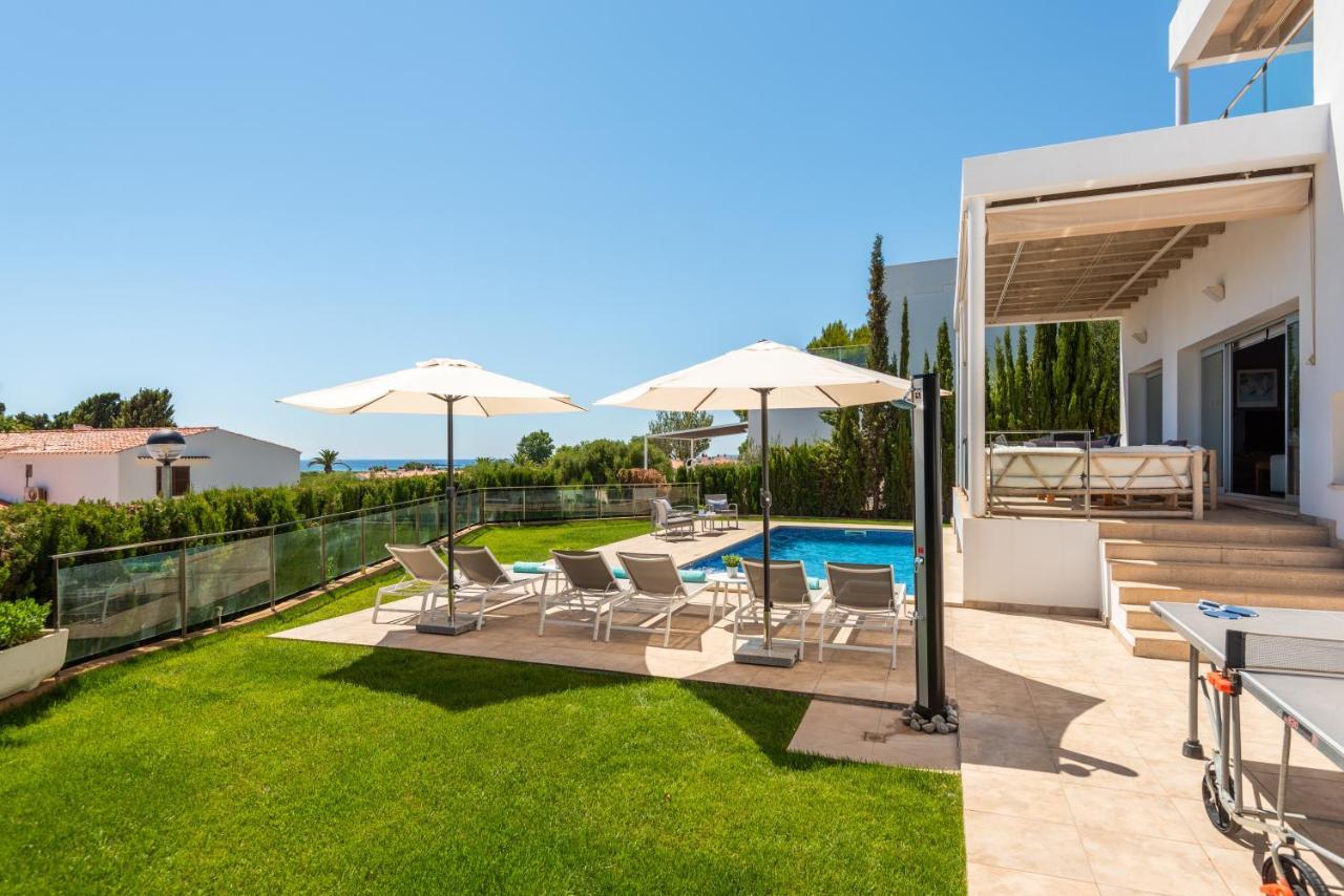 Villa Orquidea Son Bou Bagian luar foto