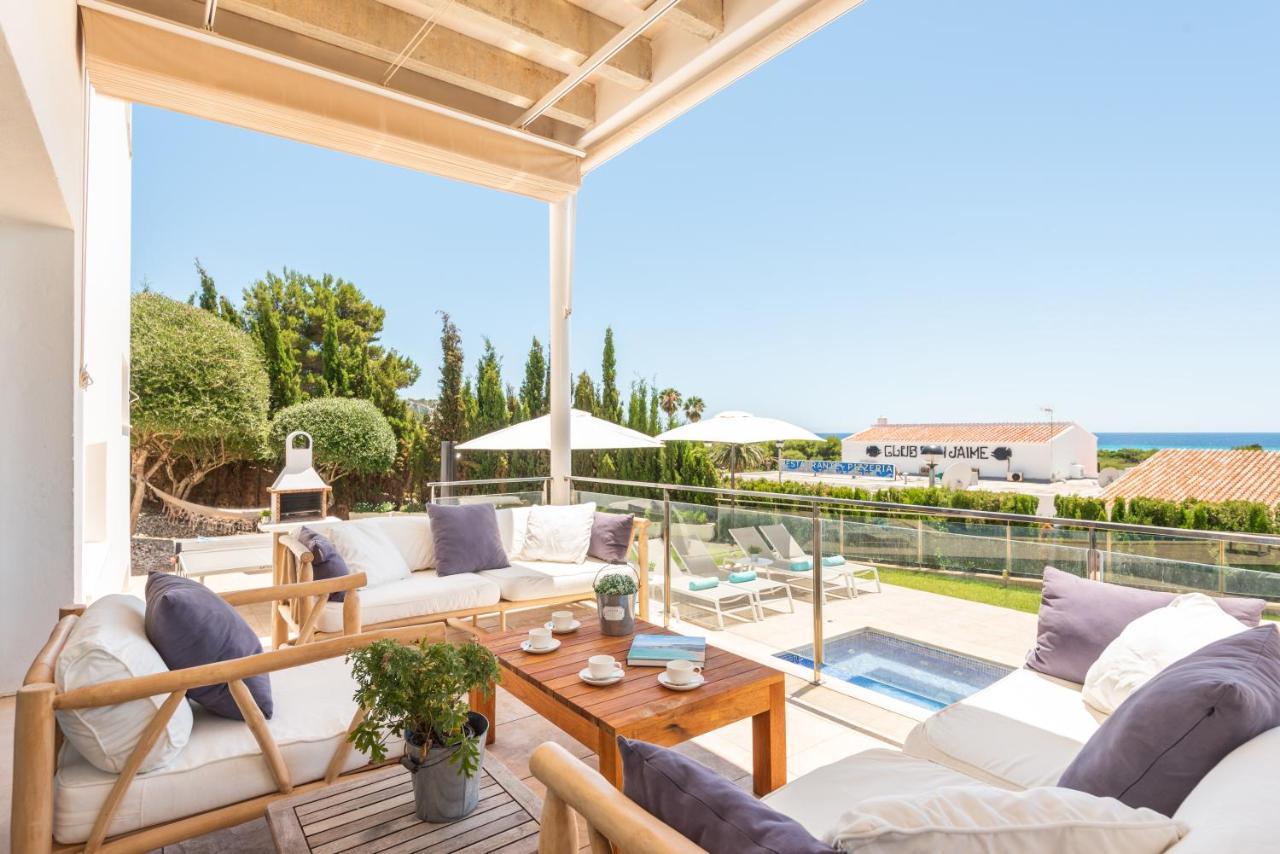 Villa Orquidea Son Bou Bagian luar foto