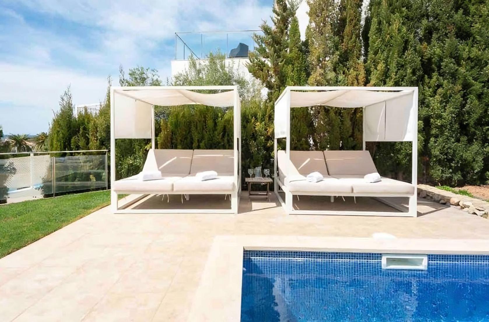 Villa Orquidea Son Bou Bagian luar foto